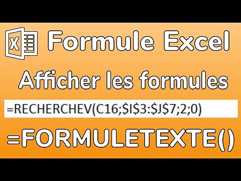 Excel - Formule FORMULETEXTE - Comment afficher les formules sur Excel - Docteur Excel