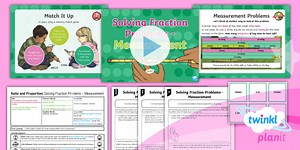 PlanIt Year 6 Ratio and Proportion Lesson Pack 4: Ratio and Fractions (Measurement)