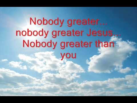 Vashawn Mitchell - Nobody Greater With Lyrics