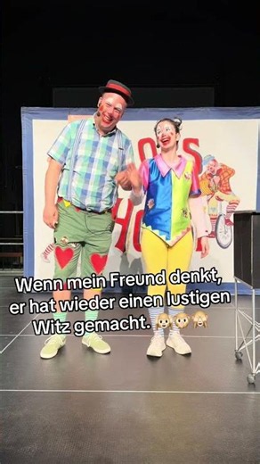 Seht ihr am Ende, wie ich doch lache?