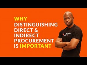 CIPS L4M1 Importance of direct and indirect procurement