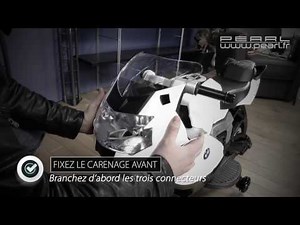 Moto électrique BMW K1300 S pour enfant - [PEARLTV.FR]