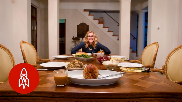 A plant-based twist on Thanksgiving, the Tofurky feast