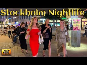 Stockholm Friday Night with Beautiful Swedish Girls 🇸🇪 Viernes en Estocolmo con Chicas Suecas