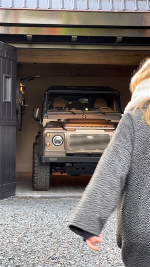 Tiberian Sun — one of a kind custom Defender in full details. Driven by passion, inspired by adventure. Thank for the magical place @where.nu #thelandrovers #TiberianSun #CustomDefender #Defender110 #LS3Corvette #Luxury4x4 #MoonroofViews #AdventureAwaits | The-Landrovers