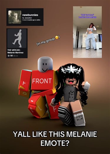 Melanie Martinez The Vatican Roblox Emote