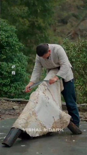 The Real Process of Making Raw Leather