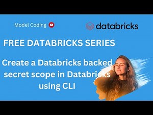 Create a Databricks backed secret scope in Databricks using CLI