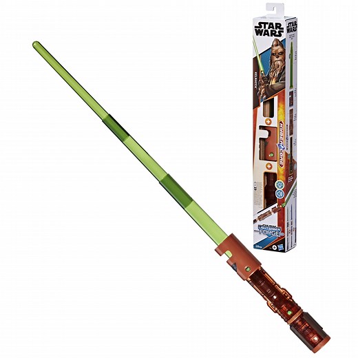 Star Wars Lightsaber Forge Kyber Core Kelnacca, Green Customizable Electronic Lightsaber, Halloween Costume Accessory - Walmart.com
