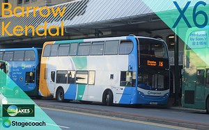 【UKBusRide NO.183：湖区篇】Barrow X6 Kendal