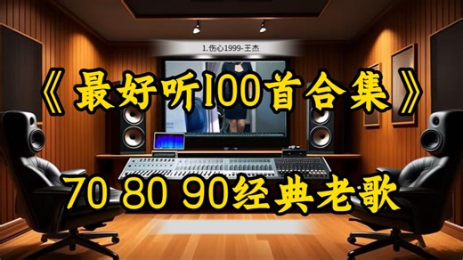 【Hi-Res无损音质】70 80 90《珍藏级经典怀旧歌曲100首》百万豪装录音棚戴着耳机听