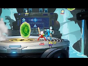 Full combos and skills of Rick are BREATHTAKING in MultiVersus 😱