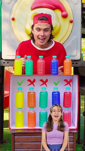 🌈 Bottle Bonanza: The Ultimate Color Match-Up! 🎉