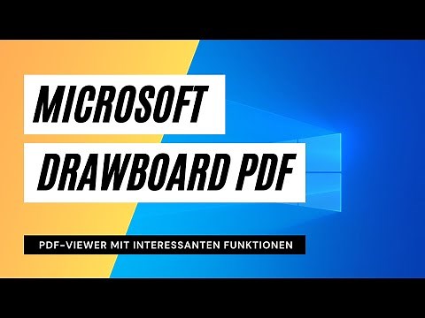 Microsoft Drawboard PDF - PDF-Viewer mit interessanten Funktionen