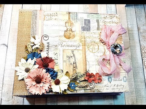Stamperia Music Romance Mini Album ( CRAFTSTASH)