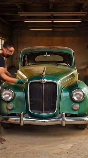 From Rust to Glory: Vintage Car Restoration Timelapse! 🛠️✨