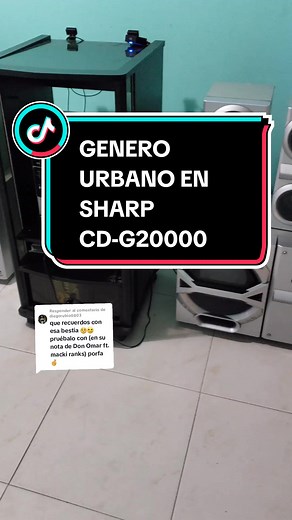 Prueba de Sonido Urbano con Minicomponente Sharp