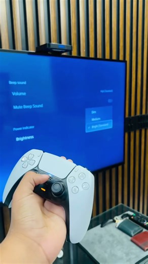 Costumize your ps5 lights and sound #ps5 #gaming #features #gaming g