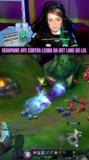 SERAPHINE APC CONTRA LEONA NA BOT LANE DO LOL #twitch #twitchbrasil #leagueoflegends #leagueoflegendsbrasil #seraphine