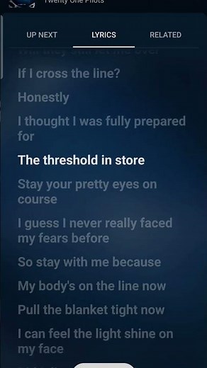 The Line - Twenty One Pilots #trending #lyrics #spotify #music #audio #twentyonepilots #popular
