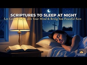 Scriptures to Sleep At Night: Let God’s Word Calm Your Mind & Bring You Peaceful Rest