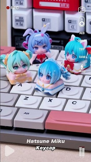 Keycap Preview: Hatsune Miku Museum on Your Keyboard! 💙