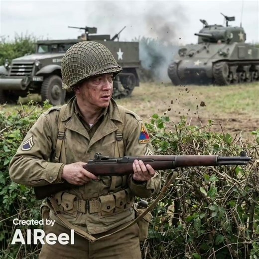 做為高機動部隊美軍第2裝甲師（「地獄之輪，Hell on Wheels」）在諾曼地與M3 half track, M4 雪曼協同作戰與德意志陸軍激戰#美軍第2裝甲師#地獄之輪#諾曼地#WWII#二戰