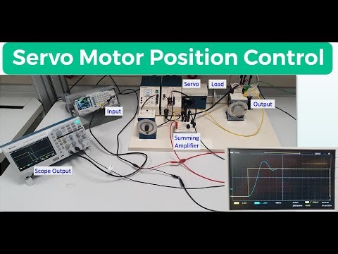 Servo Motor Position Control System ⭐ Part 1: Closed-Loop Response with Unity-Gain Control