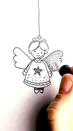 Fast Drawing of Christmas Stuff 🎄 Easy & Cute Christmas Drawing #gorarts