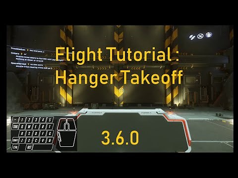 Star Citizen 3.6 Tutorial - How To Take Off from a Hangar - without going BOOM!