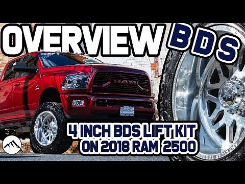 Overview 4" BDS Lift Kit Install on a 2018 Ram 2500