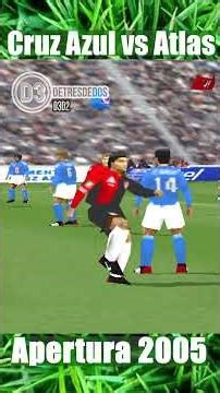 Goles: 'Chelito' Delgado, Medina, Fonseca, Osorno, Denilson, #cruzazul #atlas #ligamx #mex #ps1