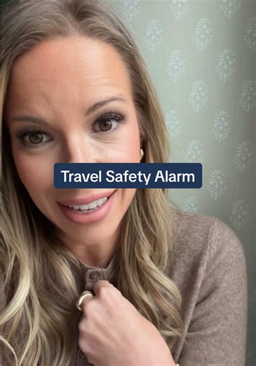 Portable Door Security Alarm for Women's Safety