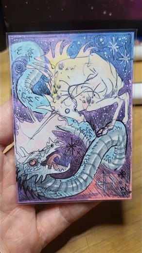 by popular demand - more unicorns #aceo #art