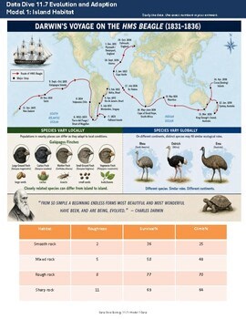 Data Dive Biology 11.7 – Evolution and Adaptation Data Analysis Activity