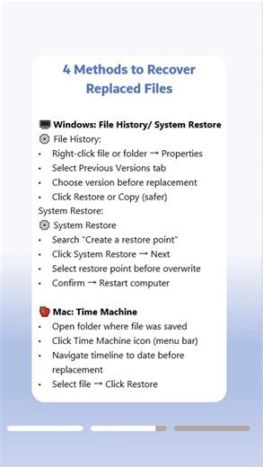 Saved Over the Wrong File on Windows? Try This Before Panic #windowstips #filerecovery