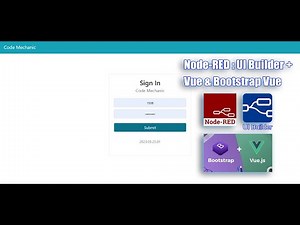 Node-RED UIBuilder - Part 8.1 - Token based Login with Session