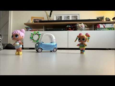 LOL Surprise Dolls & Fimo dogs stop-motion movie
