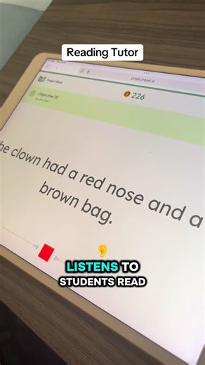 Project Read on Instagram: "😲 Imagine having a personalized phonics + fluency tutor for every student! Our AI Tutor listens as students read out loud, gives real-time phonics support, and then automatically generates the next decodable story based on the scope & sequence to target specific skill gaps. You also get clear, actionable data on error patterns so you know exactly what to teach next. Less guesswork. More growth. 📈 👉 Comment TUTOR to learn more! #ProjectReadAI #ScienceOfReading #Phon
