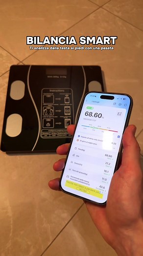 Bilancia Intelligente: Monitoraggio Completo della Salute