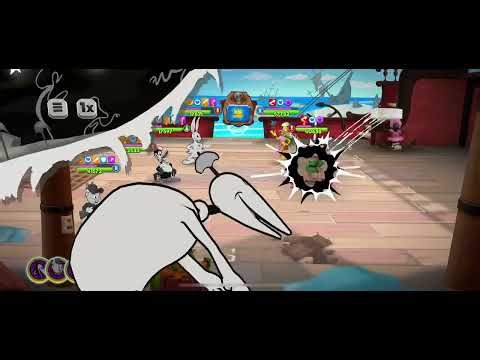 Wacky VS Adventurer in war (Looney Tunes World of Mayhem)