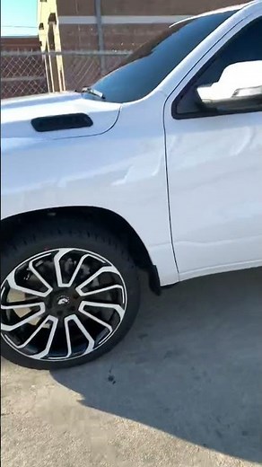 Ram 1500 With Custom Wheels