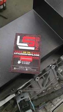 Little shop manufacturing #lincolncoyoteswap #SuicideSlabs part1 #gen4