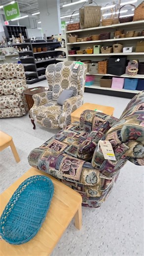 Why buy new when old chairs have better stories, and your purchase goes to a 'chairitable' cause(pun intended) #mtslondonnorth #thrifting #fyp | Mission Thrift Store London North