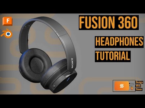 Fusion 360 Tutorial: Headphones
