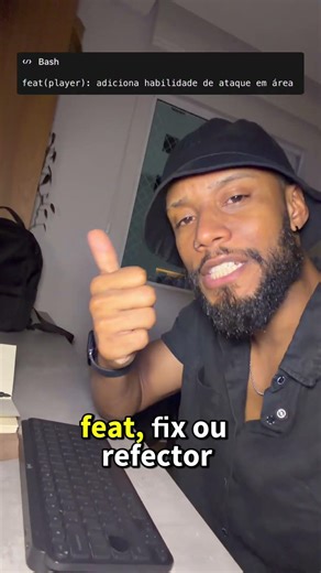 Não sabia o que escrever no COMMIT… até lembrar disso #gamedev #curiosidades #dicas