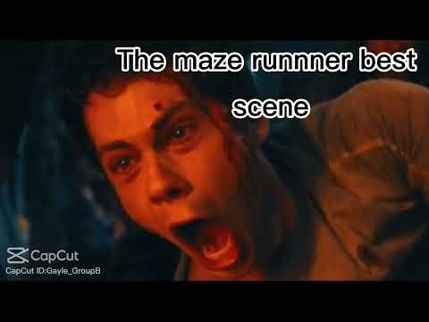 The best scene of maze runner movie .❤