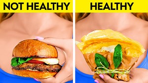 19K views · 274 reactions | Fast food vs healthy food || tasty vegetarian and sugar-free meals: | FoodGasmic | Facebook