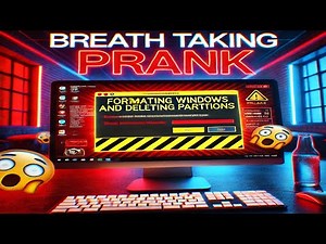 Breath Taking Prank !!! Fake Windows Format Prank