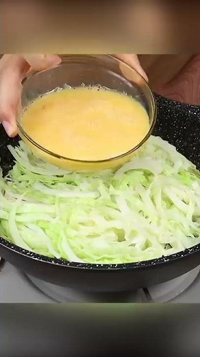 Everyone will love cabbage, without flour and without oven!